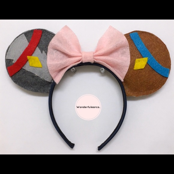 Handmade Lady & the Tramp Mickey ears - Picture 1 of 1